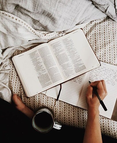 bible journaling notes